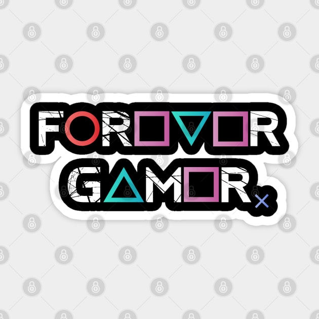 Forever Gamer Sticker by inkonfiremx